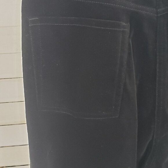 Ann Taylor 5 Pocket High Rise Boot Cut Velvet Trouser Pants Size 8 - Picture 8 of 8